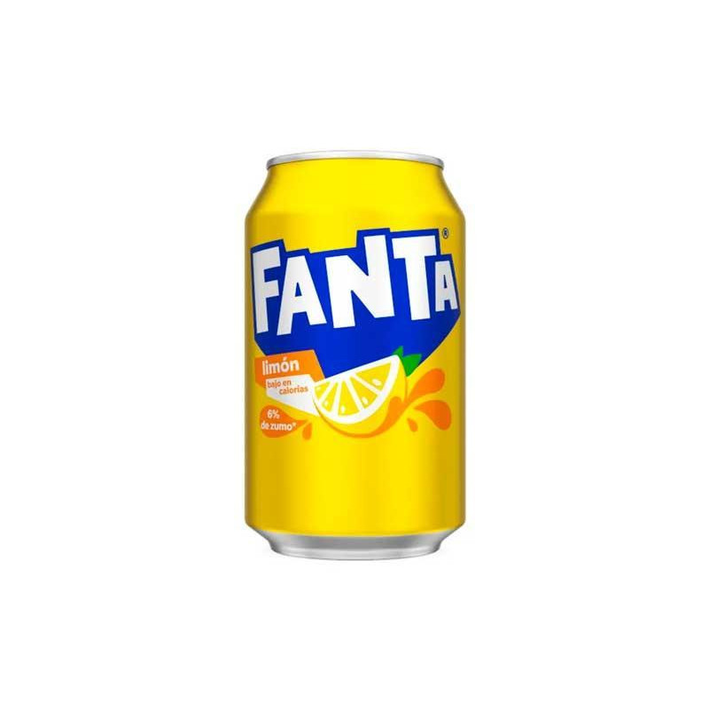 Fanta Limón Lata